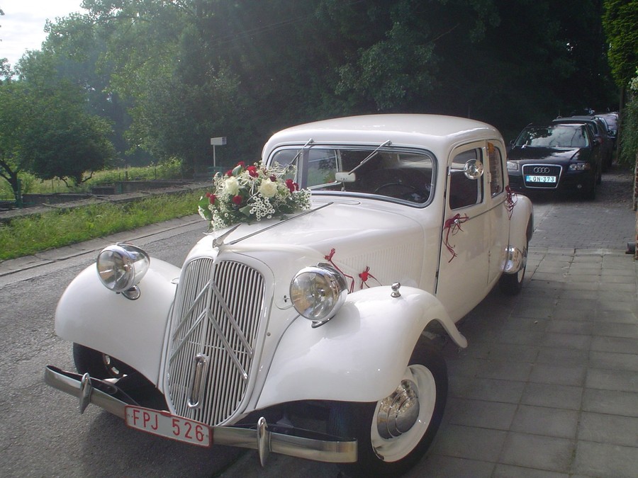 Citroën Traction 11 blanche