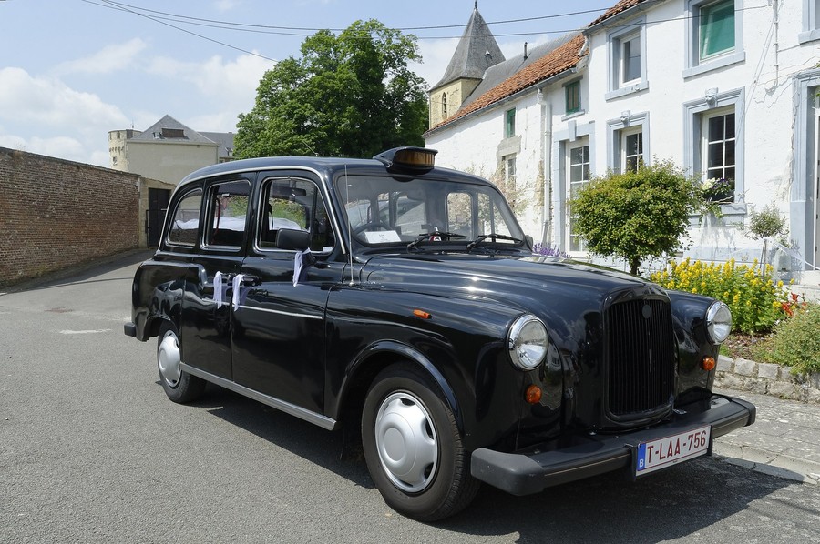 Taxi Anglais Noir Londonien
