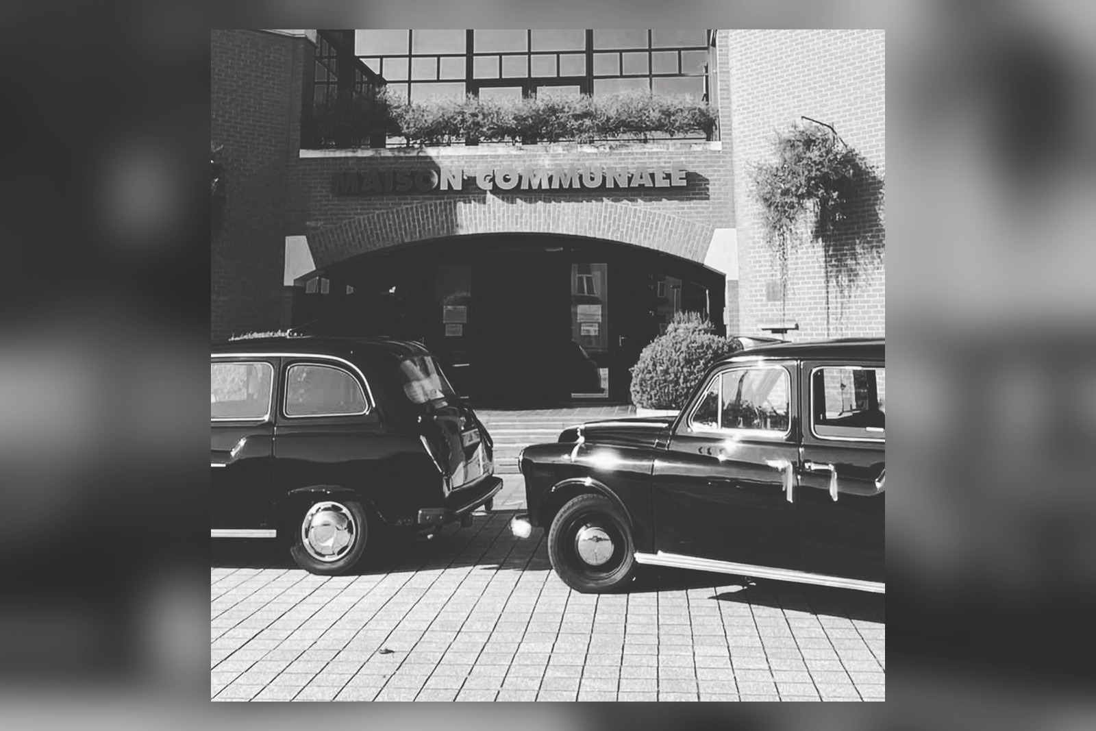 Taxi londonien noir 1978 vintage
