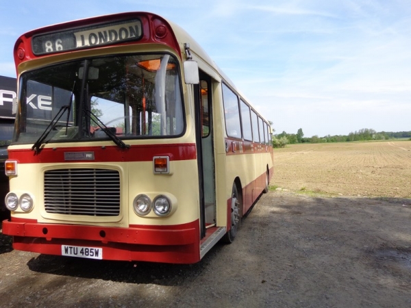 Bus Bristol anglais vintage