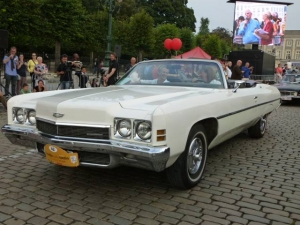 CHEVROLET IMPALA CABRIOLET BLANCHE