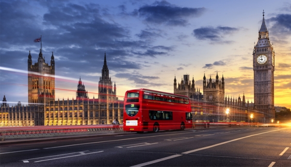 Bus Anglais Original London Red Bus