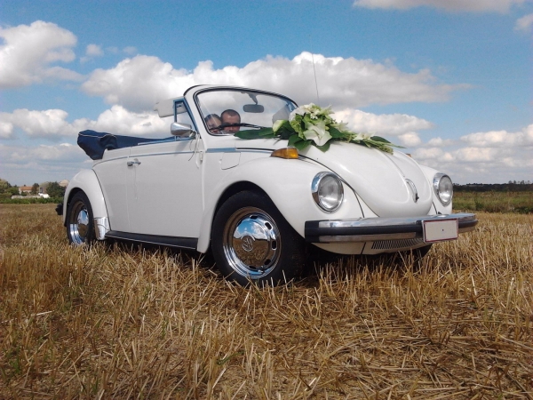 Cox Cabrio blanche intérieur noir